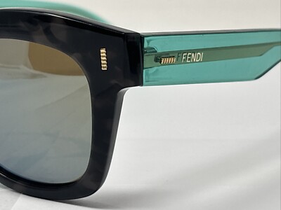 Fendi Teal Women\'s Sunglasses Fendi FF 0025/S 70F3U 50/22 140 Women main image 4
