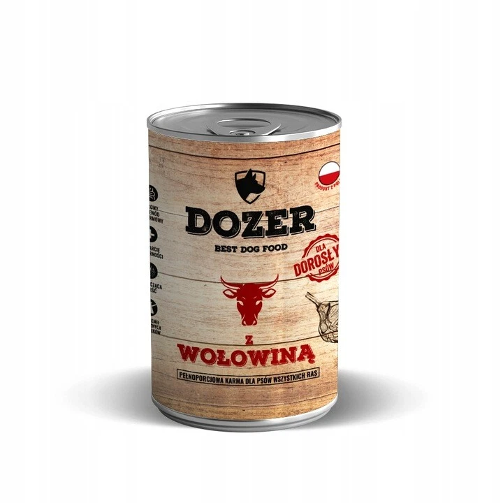 800g Hundefutter Dozer Premium Nassfutter getreidefrei Dosen Mix - Bild 3 von 4