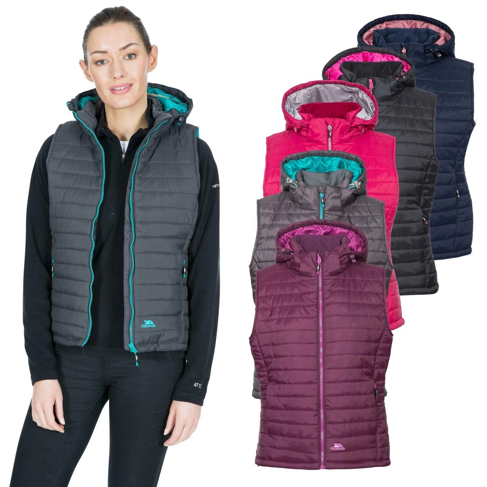 Trespass Aretha Womens Gilet Womens Bodywarmer outdoor Hiking Walking Work
Opens in a new window or 
