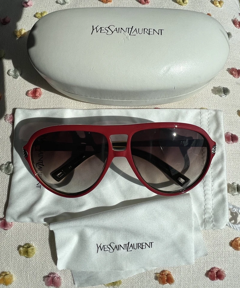 Lentes Mosley Tribes Hayes MT 6024-S armação vermelha, amarela e liga e bronze quente - Imagem 3 de 4