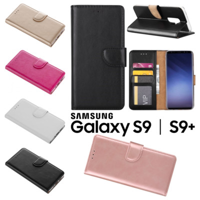 Schutzhülle im Portemonnaie-Still mit Stand-Funktion für Samsung Galaxy S9 / S9+