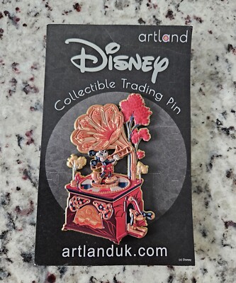 Limited Edition Disney Mickey Mouse Music Box Pin By Artland - LE 250