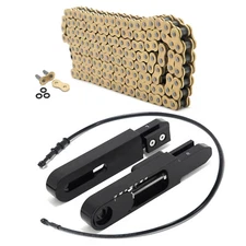 For Suzuki Extended 6-9" Swing Arm Extension Brake Line Chain Kit DRZ400SM 05-22