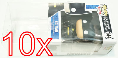 10 X Xullu Klarsicht Schutz Hülle für 4'' Funko POP! Figuren OVP 0,35 mm PET
