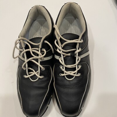 Nike Air Tac Black Golf Shoes Traction At Contact