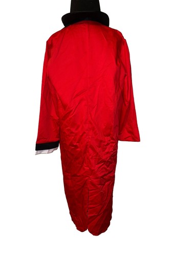 Adult Men Medium PT Barnum Red Circus Ring Master Ringmaster Costume Halloween - Picture 10 of 10