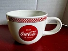 Coca- Cola Gibson 28oz Ceramic soup/coffee Mug Vintage Rare
