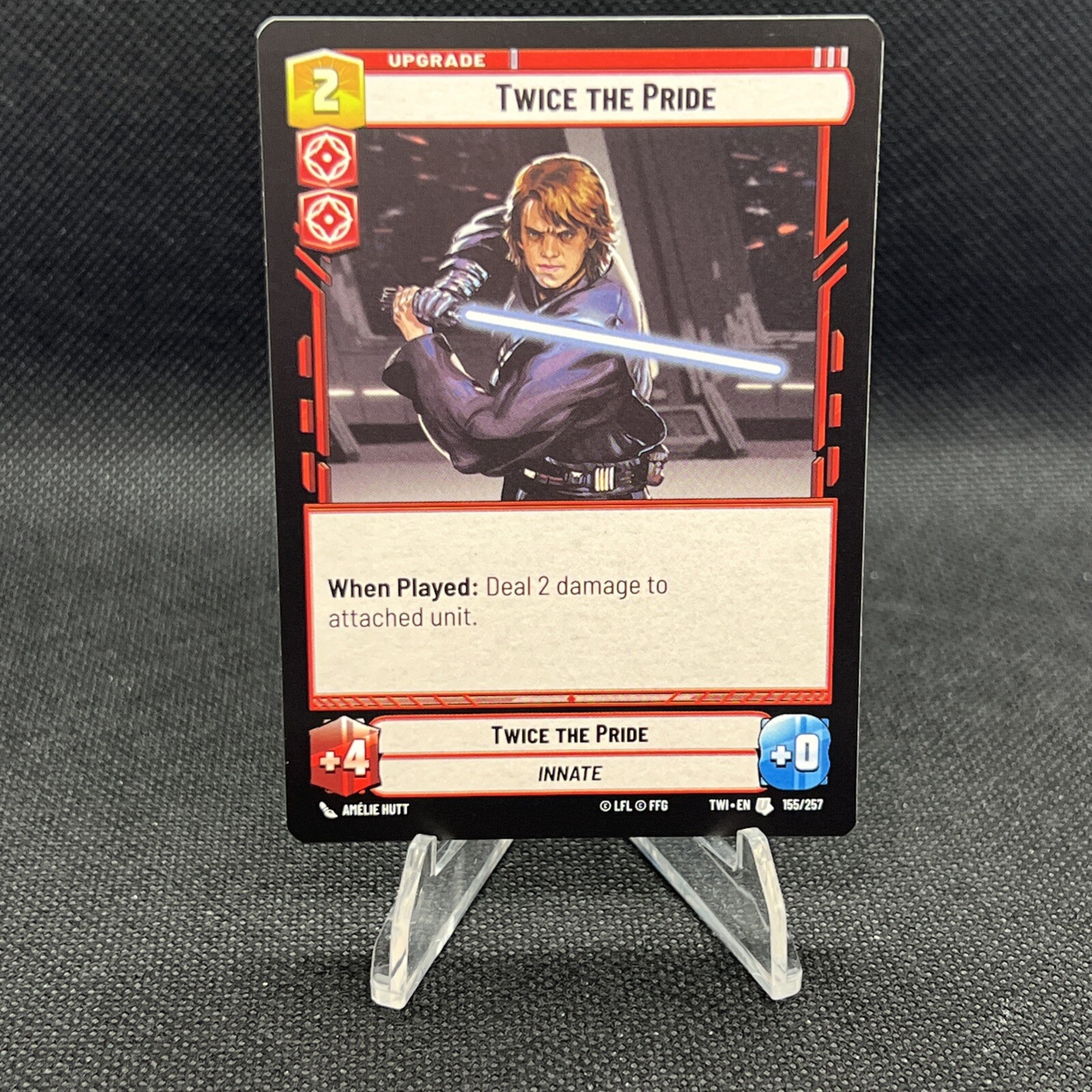 Star Wars Unlimited Twice the PrideTwilight of the Republic TWI Regular #155