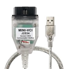 MINI VCI J2534 OBD Diagnostic Cable Techstrea...