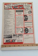NICKEY CHEVROLET PERFORMANCE PARTS   ORIGINAL 1966 AD