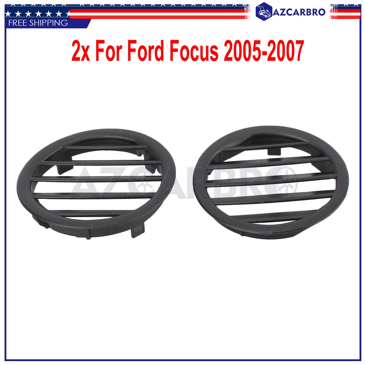 Air Cleaner Assemblies For Ford Focus Aazon.co: NewYall Pair Front ...