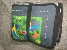 Portable 2-in-1 Diaper Changing Pad  Play Mat with Wet Bag