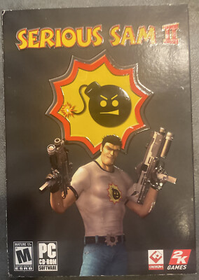 Serious Sam II 2 PC, CD-ROM, 2005 Brand New Factory Sealed