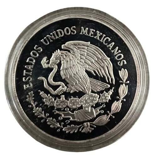 1999 MEXICO 5 PESOS BUQUE CUAUHTEMOC NICE WITH ORIGINAL CASE AND CERTIFICATE  - Image 2 of 4