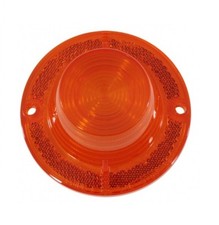 USA-Made! 1962 Chevy Impala Tail Light & Turn Signal Lens, Amber w/o Trim