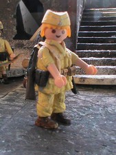 Playmobil Custom Soldato, Wehr. 33 Furgoncino RECONO.1941) REF-0550 Bis