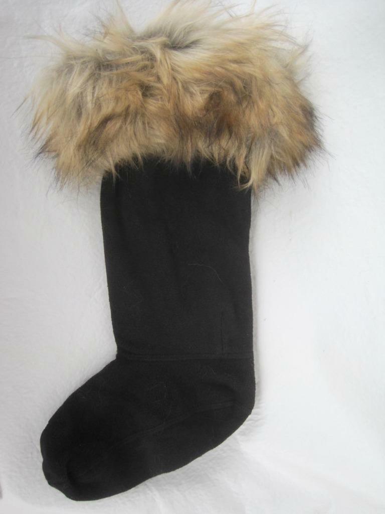 Hunter Boot Tall Welly Socks 1pr Black 