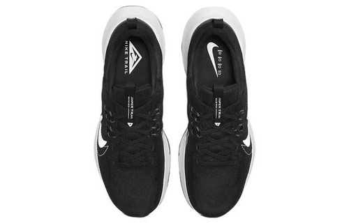 NIKE JUNIPER TRAIL 2 TRAINERS LACE-UP SNEAKERS MEN SHOES BLACK/WHITE SIZE 11 NEW - Picture 5 of 7