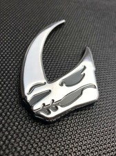 Beskar Mudhorn Die-cut Morale Patch Mandalorian Fett Hook & Loop Tactical 