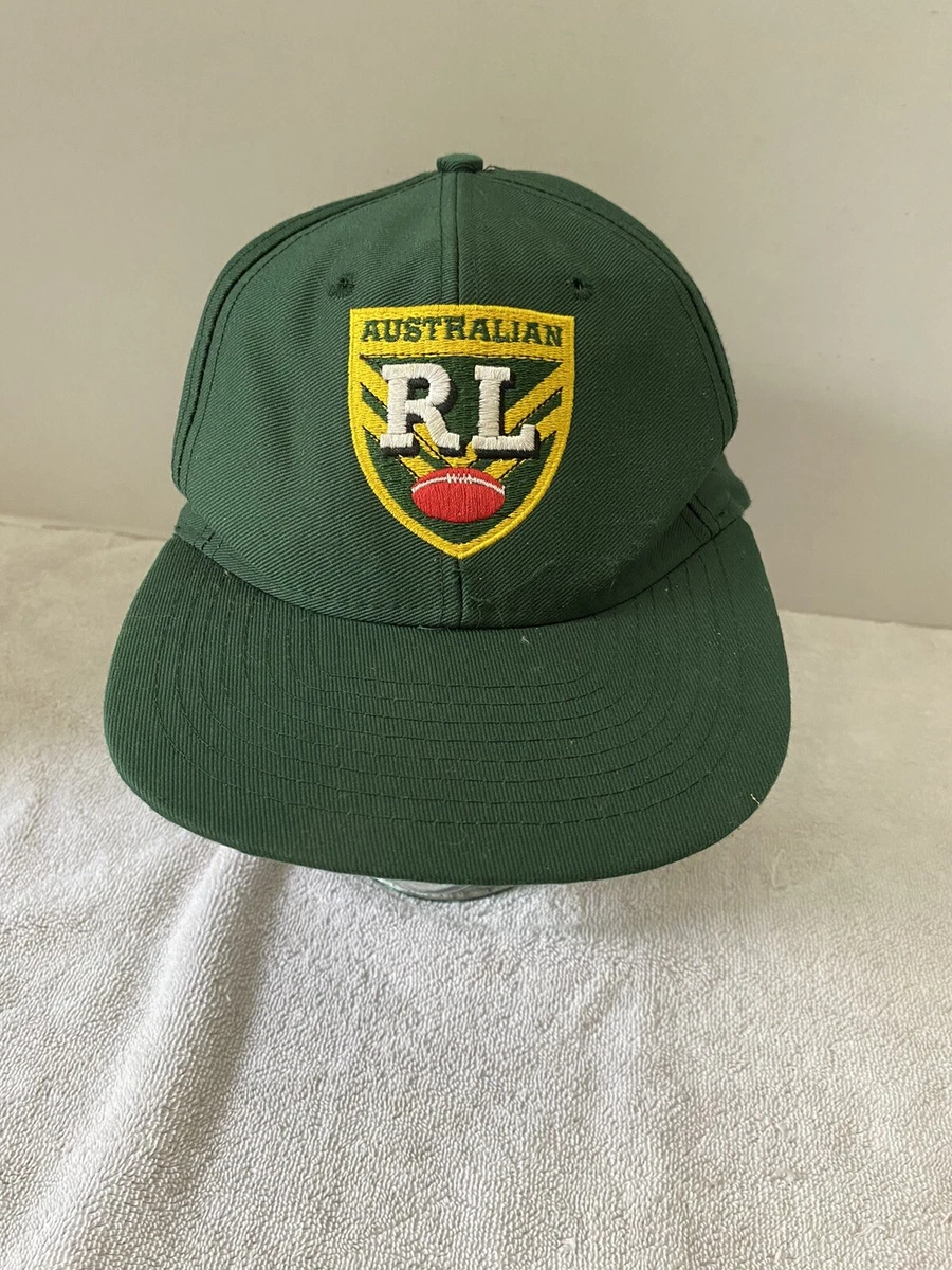 Vintage AUSTRALIAN KANGAROOS RUGBY LEAGUE NRL PREMIUM CAP HAT NSWRL