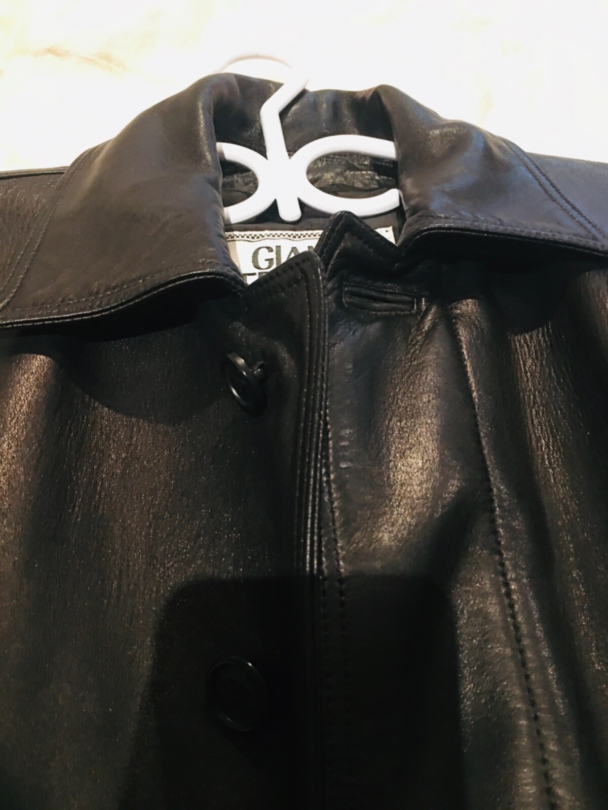 Vintage Gianni Versace Mainline Men’s Leather Jacket Gem