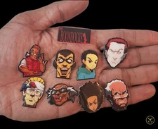 Boondocks Shoe Charm Set(fits Clogs And Wristbands)