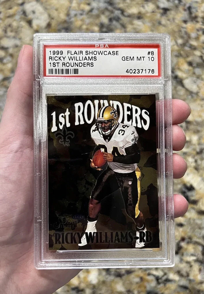Ricky Williams Flair Showcase 1st Round #8 Base