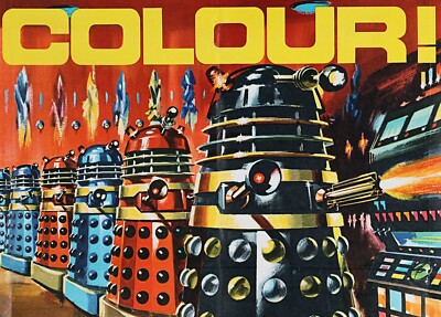 DOCTOR WHO & THE DALEKS 1965 FILM POSTER Peter Cushing | eBay UK