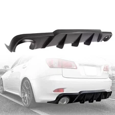 Rear Bumper Spoiler Diffuser Lip DMR Style For Lexus IS250 IS350 2006-2013