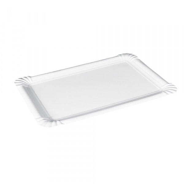 100 Pappteller 13 X 20 Cm (Nr. 4) - Stabile Einwegteller FüR Partys Und Catering-image