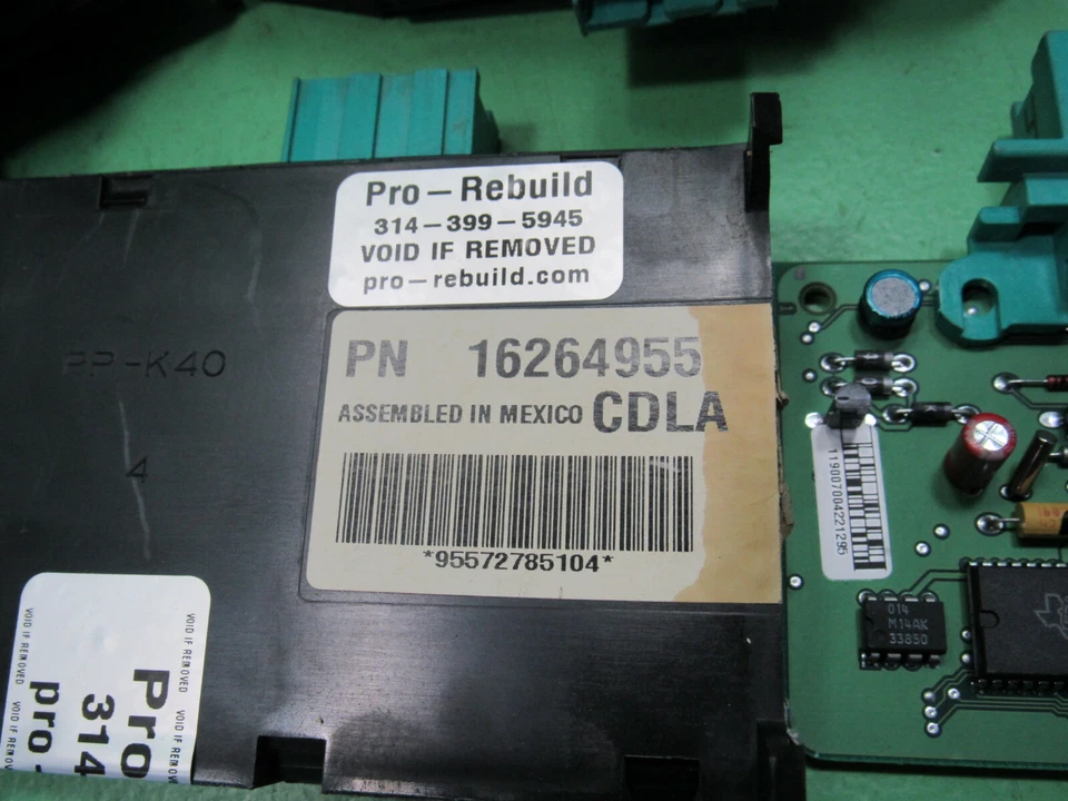 CHEVY SILVERADO K1500 TAHOE C1500 TRUCK ANTI-THEFT PASSLOCK VATS MODULE 16264955 - Image 3 of 4