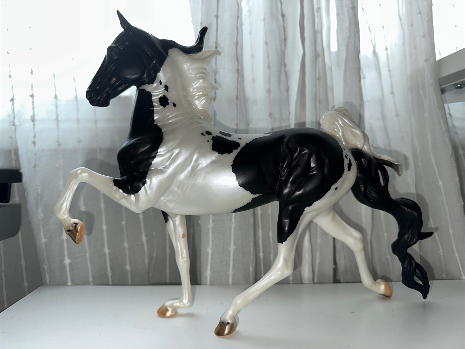 Breyer BreyerFest Horse 711615 Stagecoach Surprise Black Pinto
