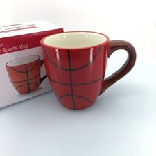 Burton Burton Ceramic Hand-Painted 13oz Red/Black Sports Mug New