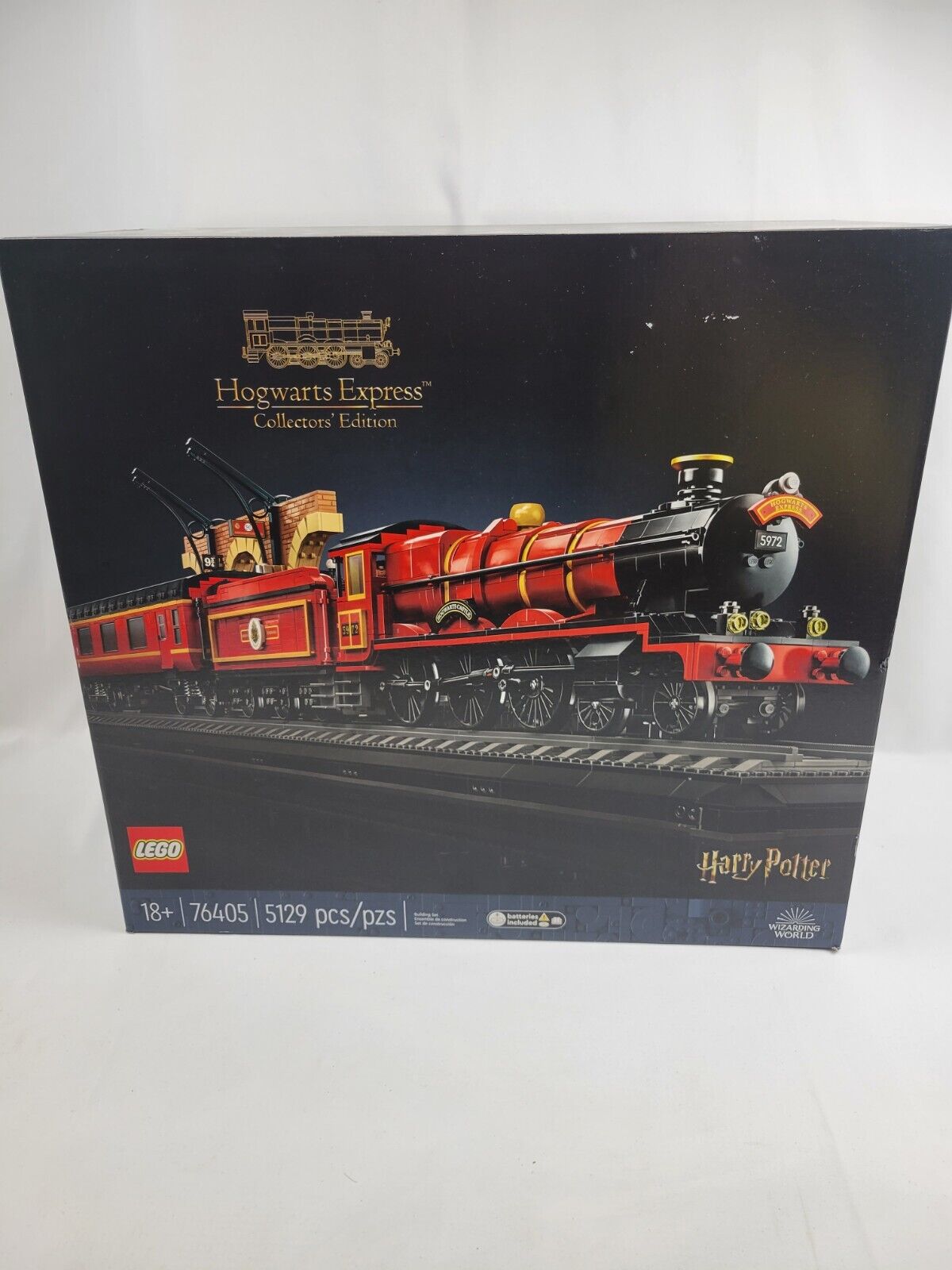 LEGO Harry Potter Hogwarts Express – Collectors' Edition 76405, Iconic  Replica Model Steam Train from The Films, Collectible Memorabilia Set for