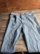 Vintage Levis 550 Relaxed Fit Jeans Red Tab USA Made Size 40x30 (36x30 Actual)