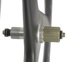 SUPERTEAM Chinese Carbon 56mm Tlincher Tri Spoke Carbon Wheel 3 Spoke