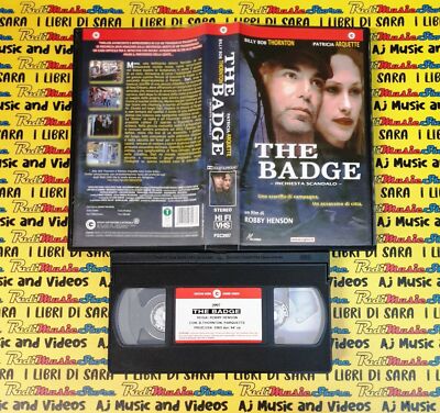 VHS Film THE BADGE 2003 P. Arquette B.B. Thorton CECCHI GORI PSC3997 (F249)