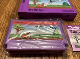 DUCK HUNT Japan Famicom with Box & Manual US Seller Open Box New?