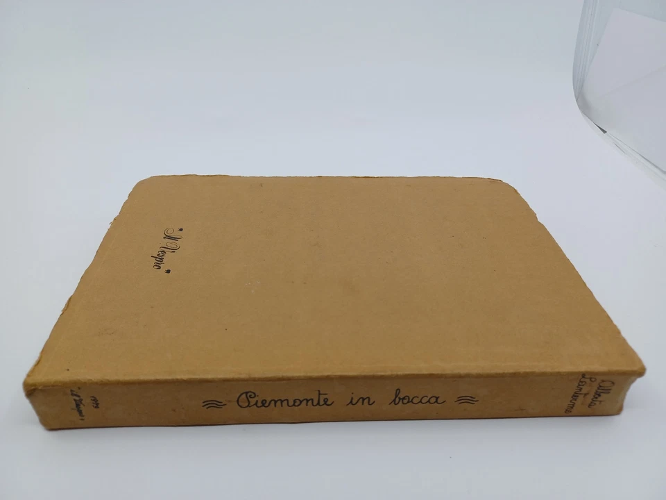 PIEMONTE IN BOCCA Rare Italian Cookbook by Alberta Lantermo 1979 - Image 4 of 4