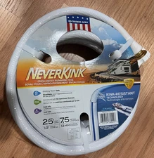 Teknor Apex 8602-25 NeverKink RV/Marine Hose - 5/8" x 25', White