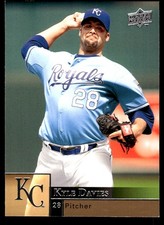 Kyle Davies 2009 Upper Deck #684 Royals MLB READ FREE SHIPPING AutographDen