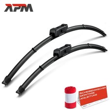 2x Scheibenwischer Wischerblatt Vorne Länge 700/450 mm für VW Skoda Audi Cupra