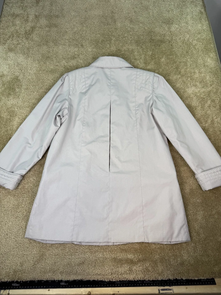 Abrigo Chaqueta Trendz Vintage Botones Ocultos Talla 12 Mujer Tranquilo Lujo Miss Foto 4 de 4