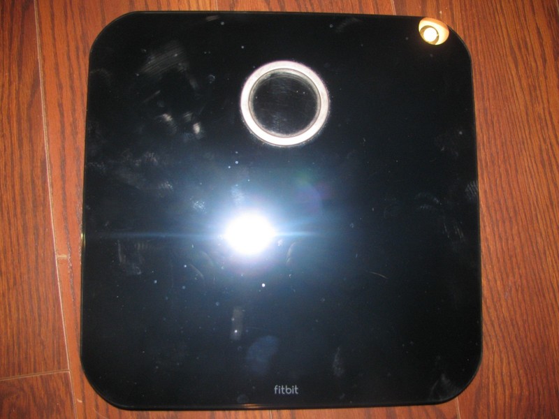 FitBit Aria Smart Weight Scale with Wifi FB201B - Black - (Used) tested