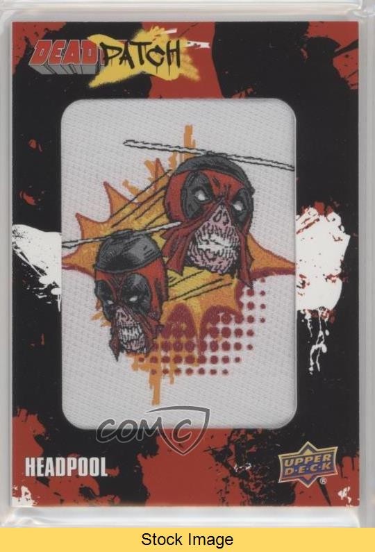 2019 Upper Deck Marvel Deadpool Deadpatch Tier 1 Headpool #DP5 READ 3x1