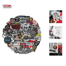 Legendary Rock Band Stickers Heavy Metal Laptop Decals - Vinyl Band Sticker...