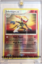 Pokémon INFERNAPE 22/100 Reverse Holo Rare Majestic Dawn - Played 🍒 on eBay
