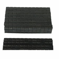 Black 14 Oz Wheel Weights Stick On Adhesive Tape 0.25 624pcs 10 Lbs Box