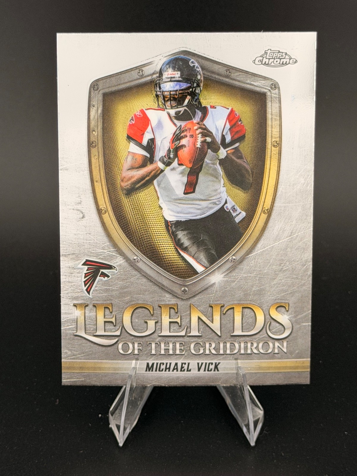2025 Topps Chrome - Legends of the Gridiron Michael Vick #LOG-2 Falcons