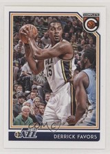 2016-17 Panini Complete Blank Back Derrick Favors #136 2ra
